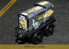 Fisher Price - Thomas and Friends Minis - trenulet jucarie SUPERHERO DIESEL foto