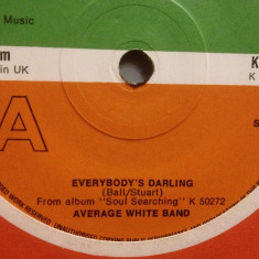 AVERAGE WHITE BAND - EVERYBODY'S..(1976/ATLANTIC/UK) - VINIL/"7 Single/Impecabil