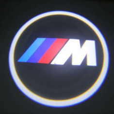 Proiectoare logo portiera bmw m foto