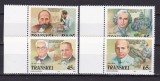 Transkei 1993 medicina Crucea rosie MI 307-310 MNH w38