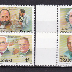 Transkei 1993 medicina Crucea rosie MI 307-310 MNH w38