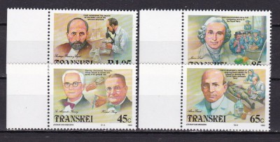 Transkei 1993 medicina Crucea rosie MI 307-310 MNH w38 foto