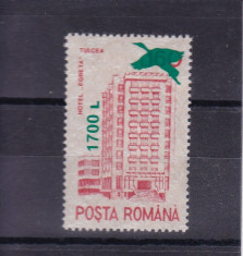 ROMANIA 2000 LP 1520 HOTEL EGRETA SUPRATIPAR EGRETA MNH foto