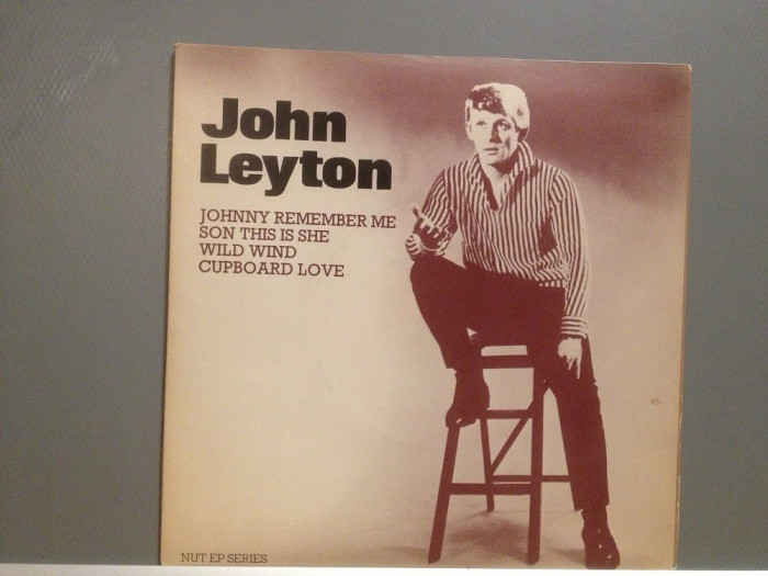 JOHN LEYTON - JOHNNY REMEMBER ME(1961/EMI REC/UK) - VINIL/&quot;7 MIC/Impecabil