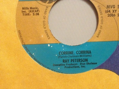 RAY PETERSON - CORRINE,CORRINA(1969/MGM REC/USA) - VINIL/&amp;quot;7 Single/Impecabil foto