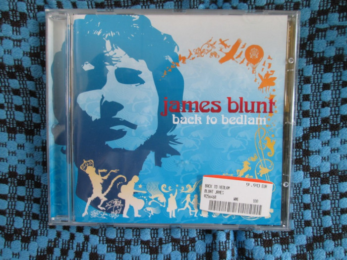 JAMES BLUNT - BACK TO BEDLAM (1 CD ORIGINAL DIN GERMANIA - CA NOU!!!)