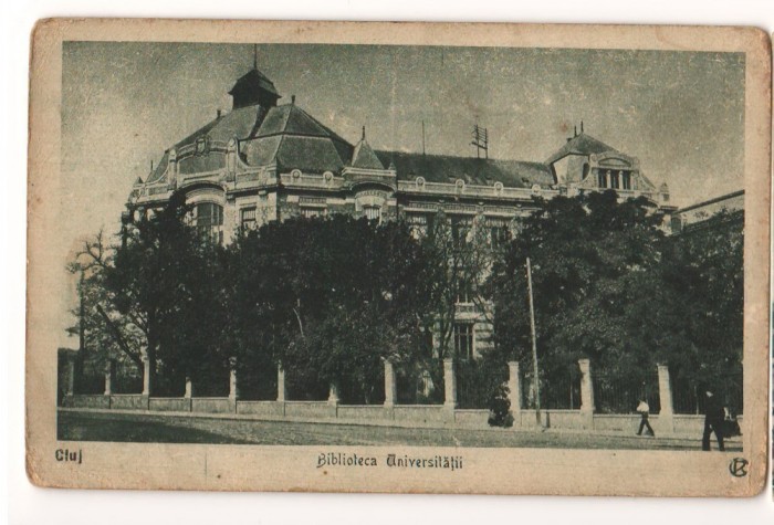 CPI (B7327) CARTE POSTALA - CLUJ. BIBLIOTECA UNIVERSITATII