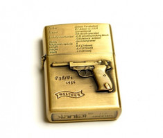 Bricheta model - Zippo - pistol - Walther&amp;amp;Acirc;&amp;amp;nbsp;, P38 / P 1 foto