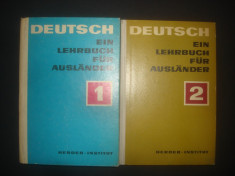 DEUTSCH - EIN LEHRBUCH FUR AUSLANDER 2 volume foto