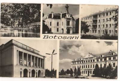 CPI (B7360) CARTE POSTALA - BOTOSANI. MOZAIC, RPR foto
