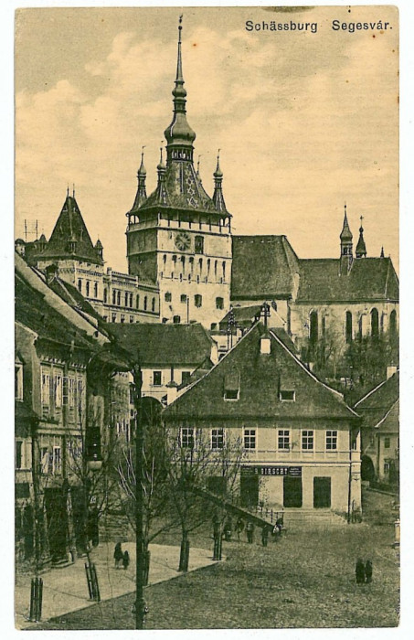 2347 - SiGHISOARA, Mures - old postcard - used - 1915