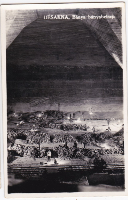 Ocna Dej Desakna mina de sare CP necirculata aprox 1940