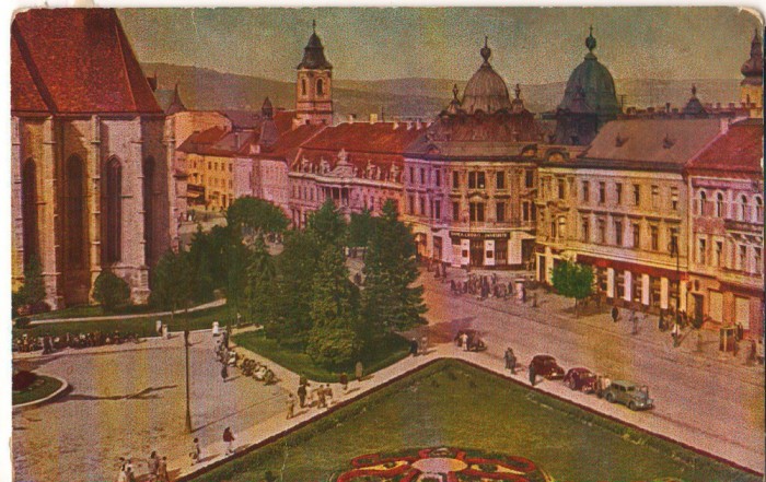 CPI (B7335) CARTE POSTALA - CLUJ. PIATA LIBERTATII, RPR