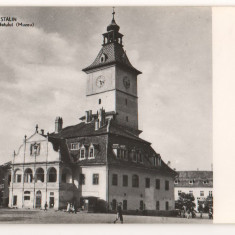 CPI (B7339) CARTE POSTALA - ORASUL STALIN. VECHEA CASA A SFATULUI (MUZEU), RPR