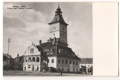 CPI (B7339) CARTE POSTALA - ORASUL STALIN. VECHEA CASA A SFATULUI (MUZEU), RPR foto