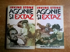 Irving Stone ? Agonie si extaz {2 volume, 1993} foto