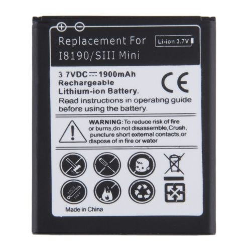 Baterie 1900 mAh pentru Samsung Galaxy S3 Mini i8190 + folie