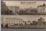 CPI (B7307) CARTE POSTALA - BUCURESTI. PIATA REPUBLICII, RPR, Circulata, Fotografie