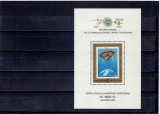 Mongolia - bl. 10 A - 100 ani ITU