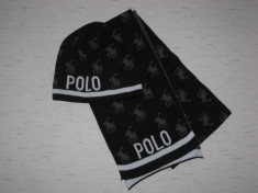 Set Fular + Caciula Polo Ralph Lauren foto