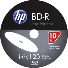 BLU-RAY DISC HP PRINTABIL 25GB 6X CAKE 10 foto