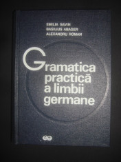 EMILIA SAVIN, BASILIUS ABAGER, A. ROMAN - GRAMATICA PRACTICA A LIMBII GERMANE foto