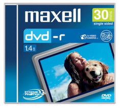 Mini DVD-R Maxell Blank 4x 1,4GB 8cm in carcasa foto