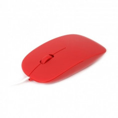 MOUSE OPTIC OMEGA OM0414CR 1000DPI ROSU foto