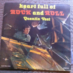 Quentin Vest heart Full Of Rock And Roll disc vinyl lp muzica rock ST EDE 01834