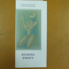 Eugenia Enescu pictura invitatie expozitie Bucuresti 2003 Orizont
