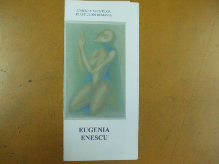 Eugenia Enescu pictura invitatie expozitie Bucuresti 2003 Orizont