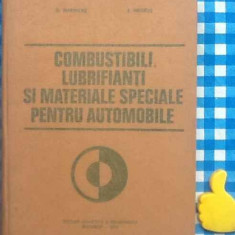 Combustibili lubrefianti si materiale speciale pentru automobile Marincas