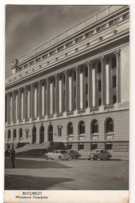 CPI (B7395) CARTE POSTALA - BUCURESTI. MINISTERUL FINANTELOR, R.P.R. foto