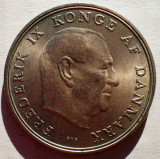 1.973 DANEMARCA FREDERIK IX 5 KRONER 1972 XF/AUNC, Europa, Cupru-Nichel