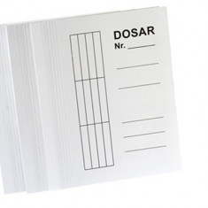 DOSAR CARTON SINA ALB 100/SET foto