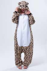 PJM29-99 Pijama intreaga kigurumi, model leopard foto