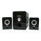 OMEGA SPEAKERS 2.1 OG-21U SD/USB READER BLACK 2x3W + 5W SUBWOOFER [42769]