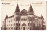 Sighetul Marmatiei Maramarossziget Palatul Culturali CP apr.1915 circulata 1952, Printata