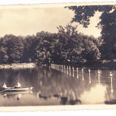 Sibiu Hermannstadt Lacul Dumbravii foto Fischer CP circulata 1941