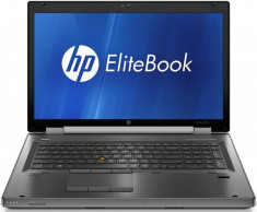 Laptop HP EliteBook 8760w, Intel Core i5 Gen 2 2540M 2.6 Ghz, 4 GB DDR3, 320 GB HDD SATA, DVDRW, Placa video nVidia Quadro 3000M 2 GB GDDR5, WI-FI, foto