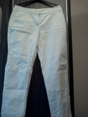 Pantaloni albi, noi, Yessica mar.36 foto