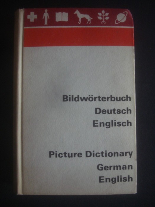 Picture dictionary german english (editie cartonata)