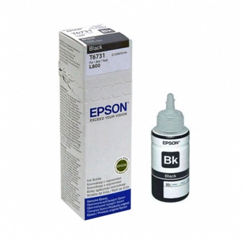 EPSON T6731-cerneala neagra pentru imprimanta EPSON L800 EPSON T6731-cerneala neagra pentru imprimanta EPSON L800