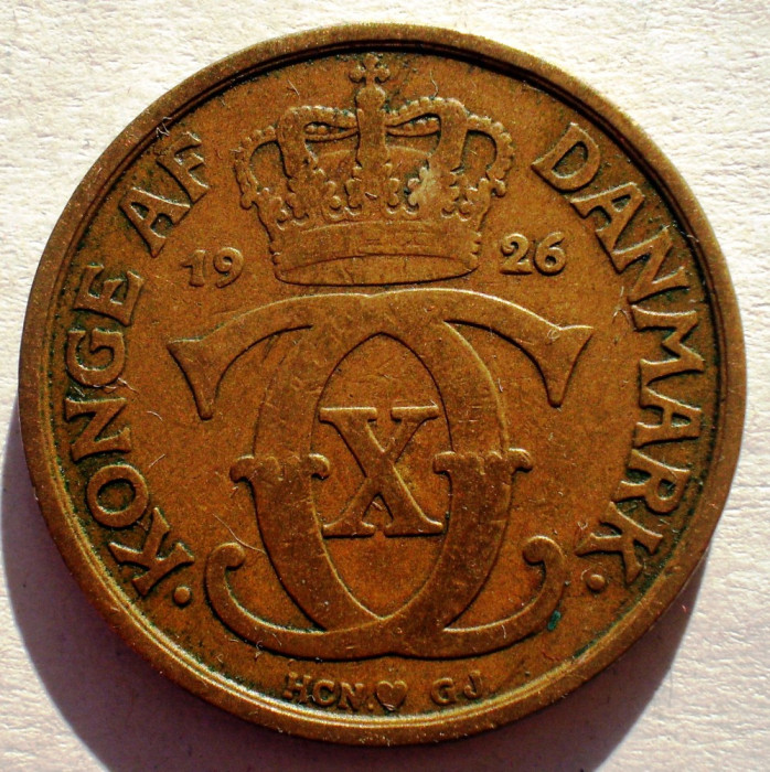 1.960 DANEMARCA CHRISTIAN X 1 KRONE 1926