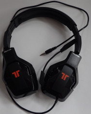 Casti Pc Telefon Gaming Tritton Kama SurroundSound microfon cablu jack impecabil foto