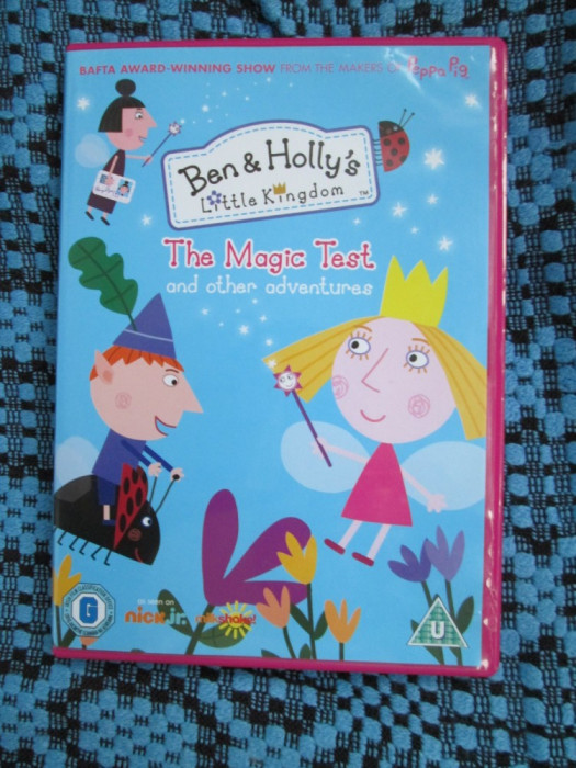 BEN AND HOLLY&#039;S LITTLE KINGDOM - THE MAGIC TEST (1 DVD ORIGINAL ANIMATIE 10 EP.)