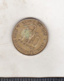 Bnk mnd Africa de Vest 10 franci 1964