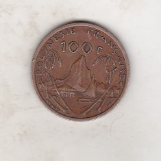 bnk mnd Polinezia Polinesia franceza 100 franci 2000