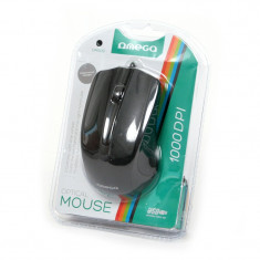 MOUSE OMEGA OM05B NEGRU USB foto