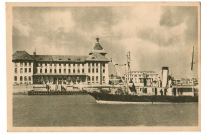 CPI (B7384) CARTE POSTALA - GALATI. VEDERE DIN PORT, R.P.R. foto